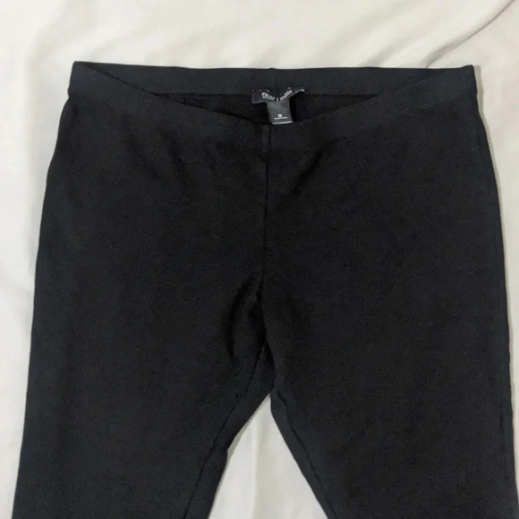 WHBM Stretch Ankle Side Slit Leggings, Color Black Size M - Picture 3 of 12